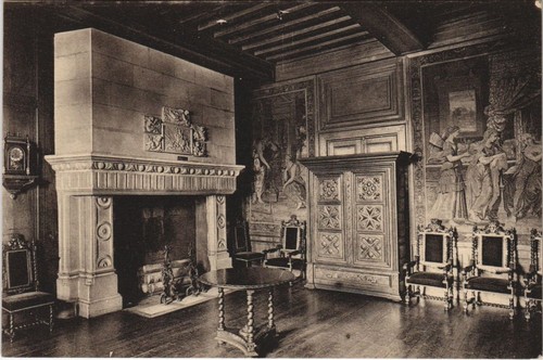 Cpa pau chateau - pau,