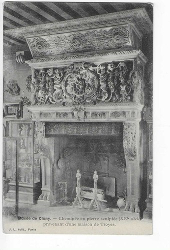 Musee cluny cheminee - , de
