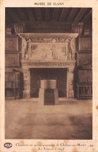 Cluny musee cheminee en - 71-cluny,